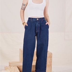Big Bud Press Denim Trouser Jeans Dark Wash XXS